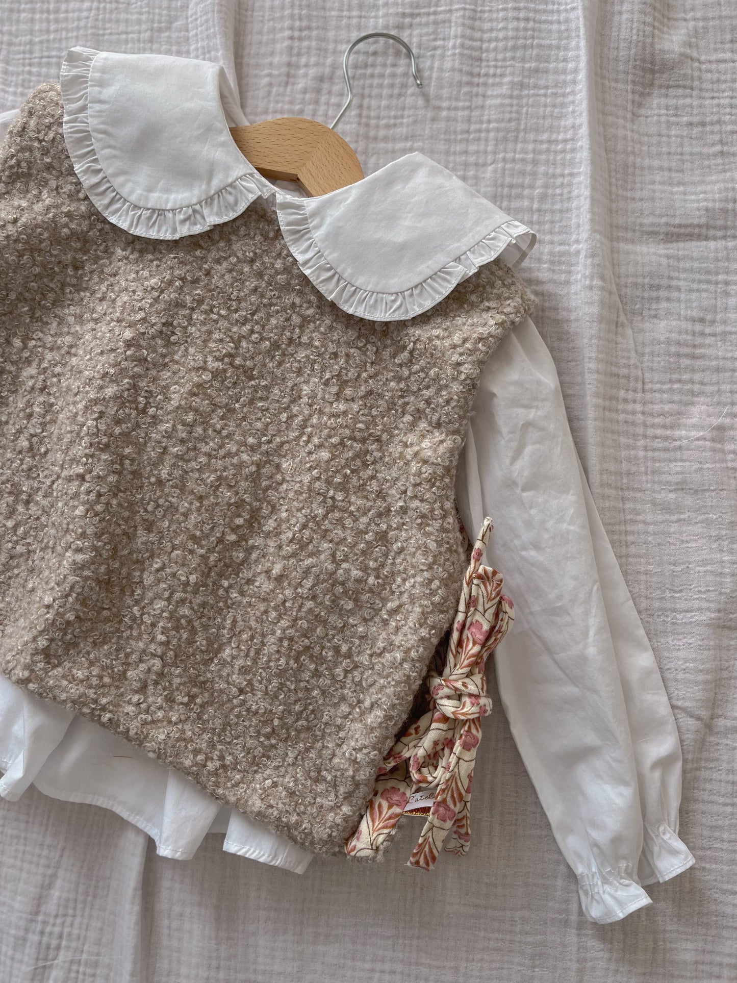 Pull Milo sans manches réversible