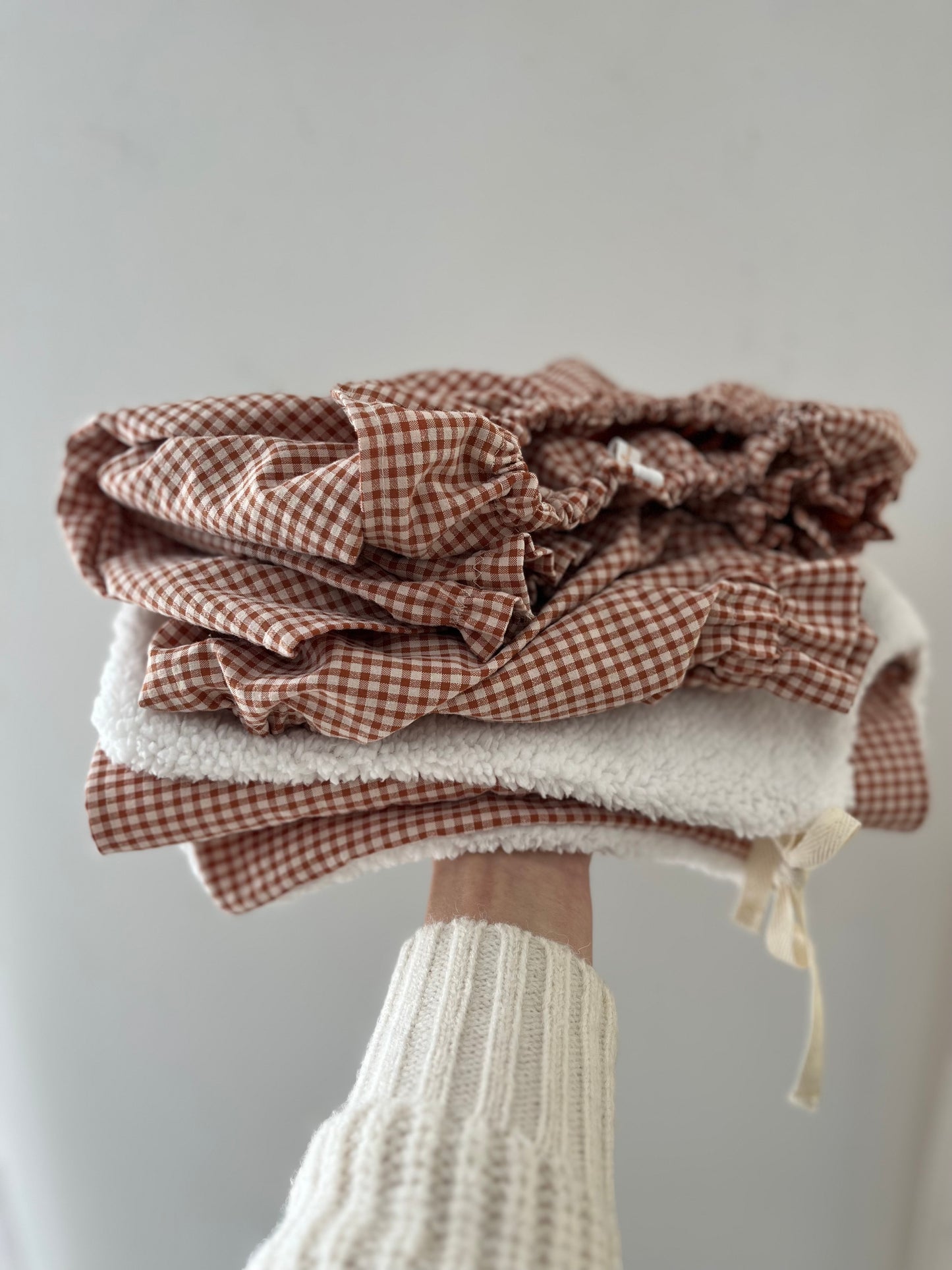 Gilet berger réversible uni