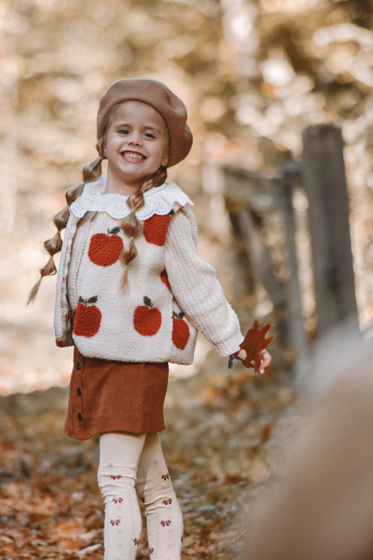 Gilet berger réversible imprimé