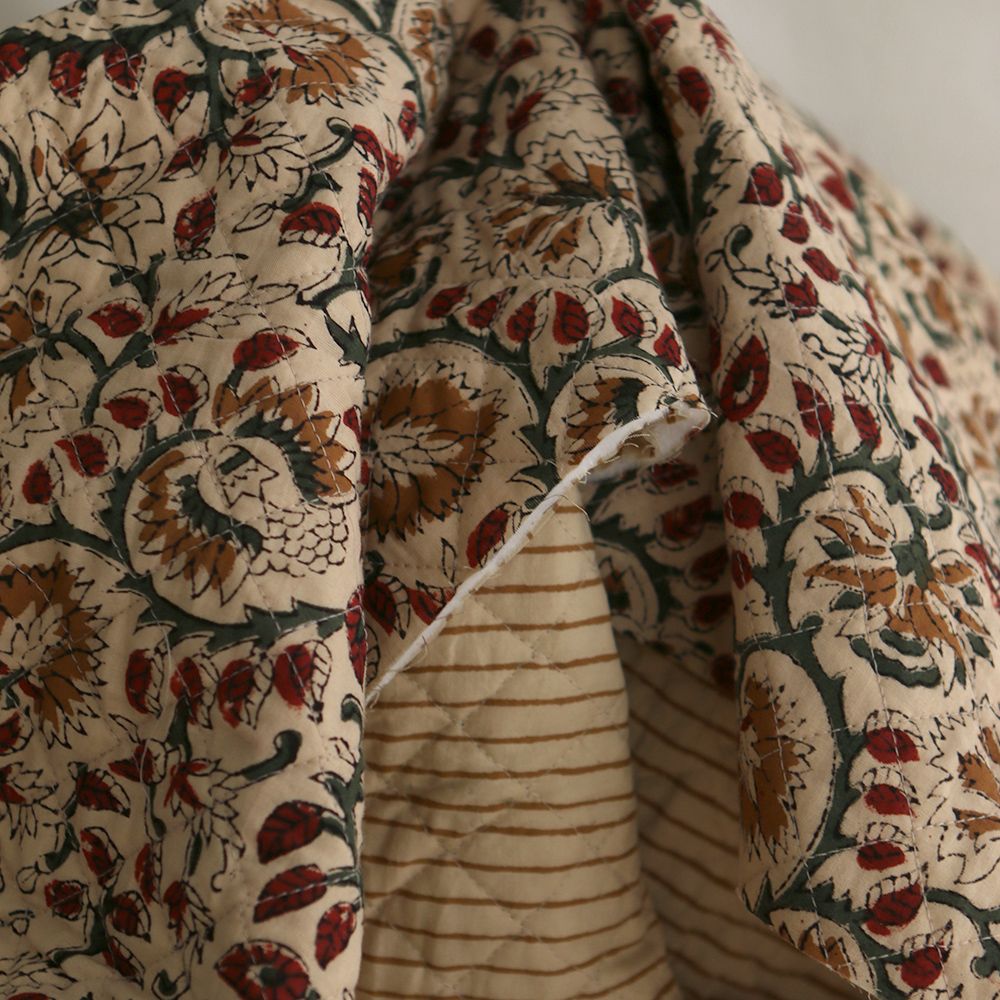Pull Milo matelassé réversible