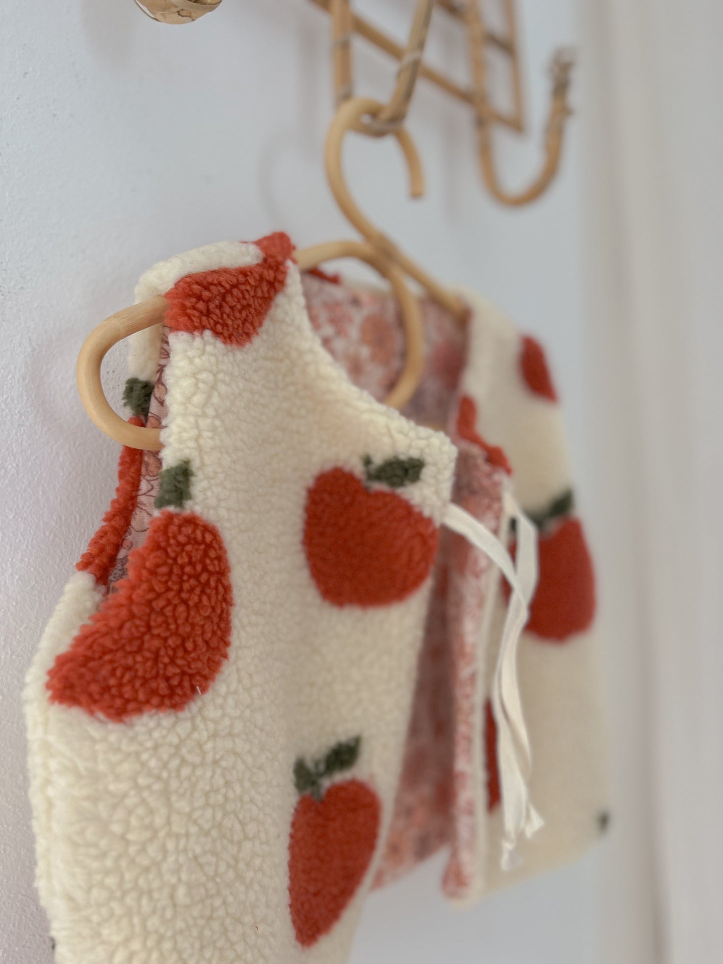 Gilet berger réversible imprimé