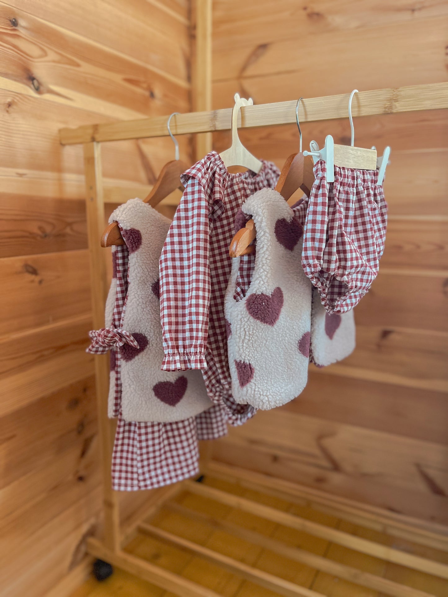 Gilet berger réversible imprimé