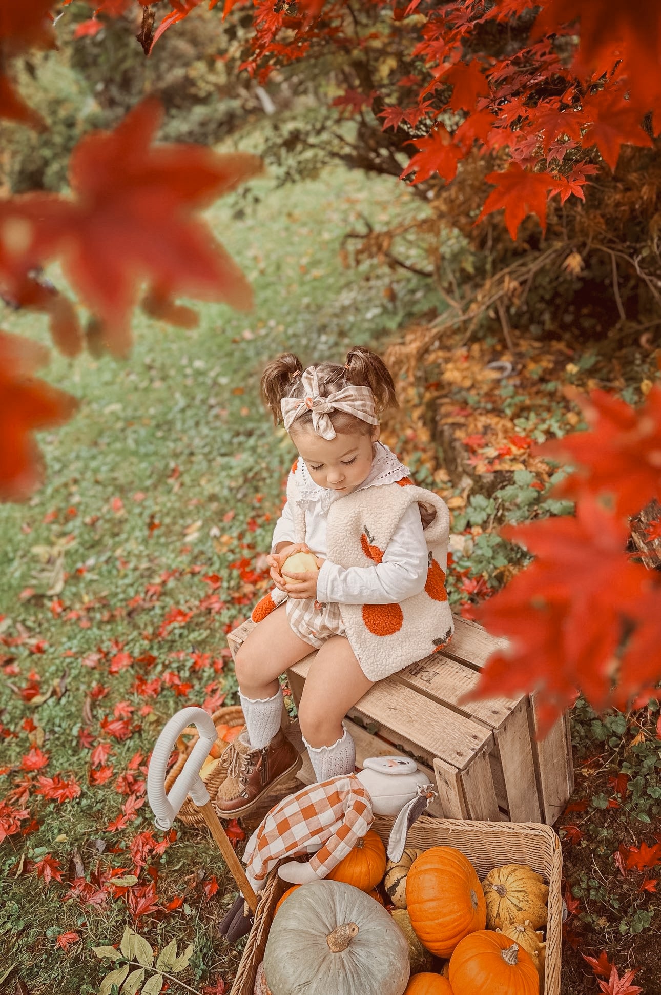 Gilet berger réversible imprimé