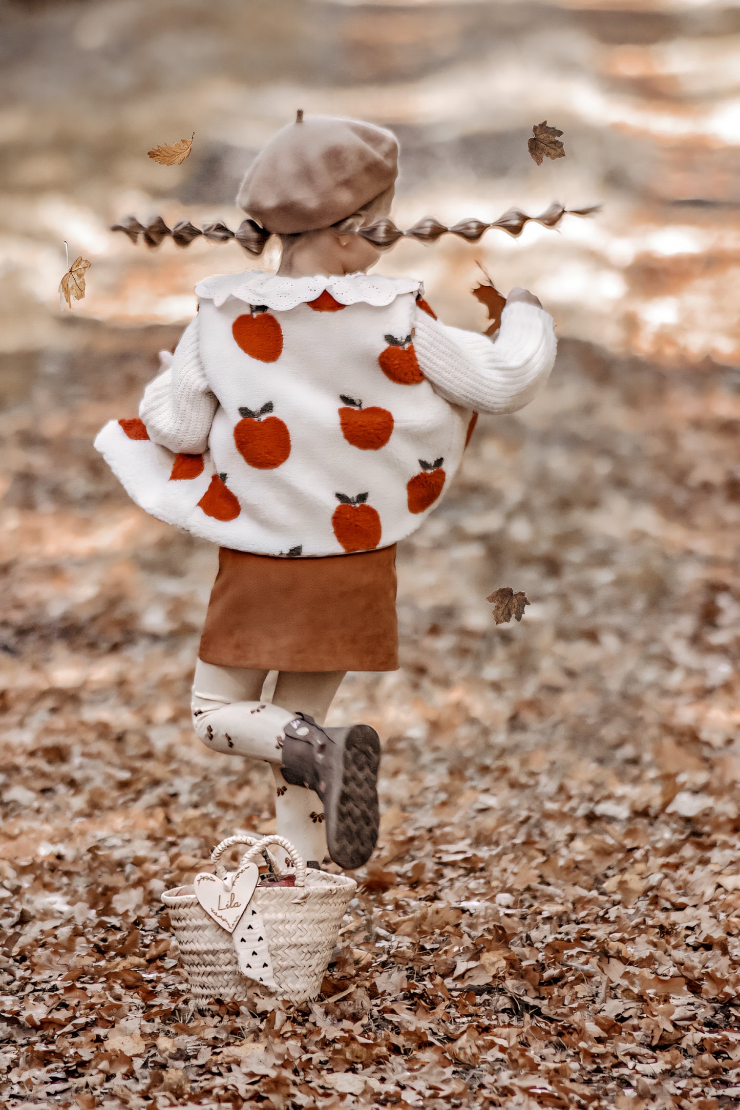 Gilet berger réversible imprimé