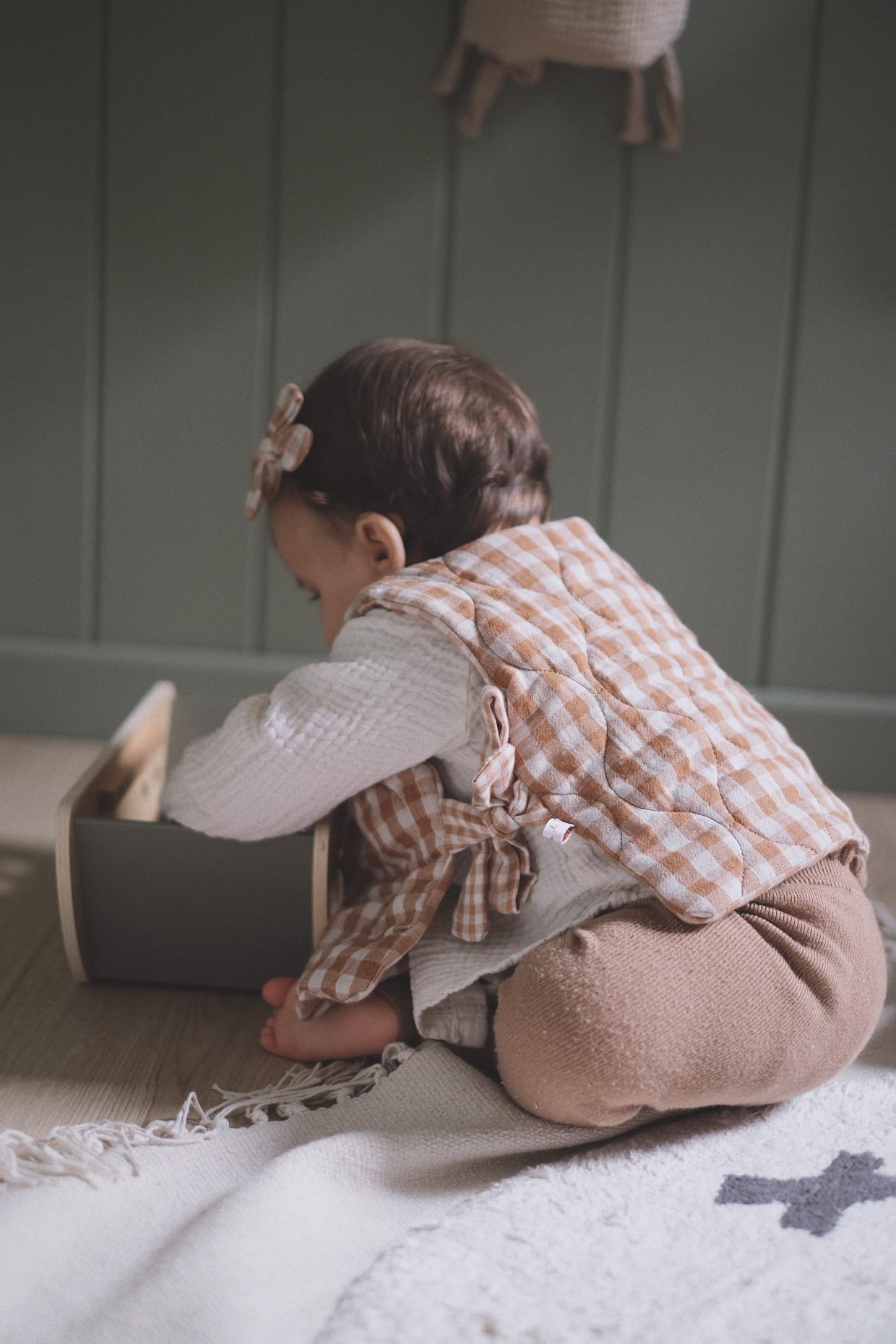 Pull Milo matelassé réversible