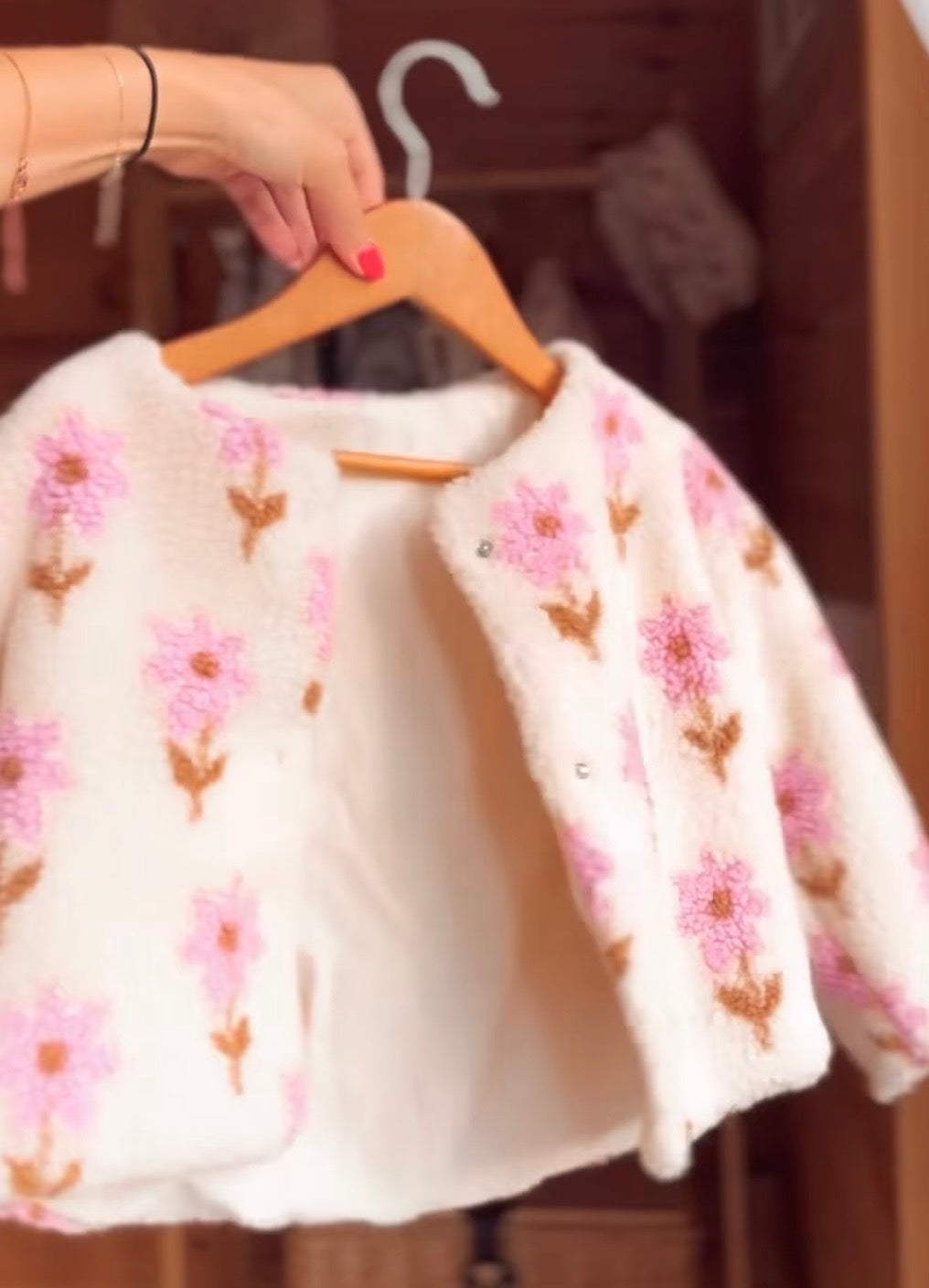 Veste réversible à manches