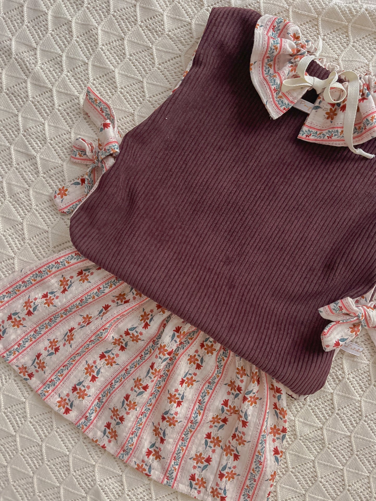 Pull Milo sans manches réversible