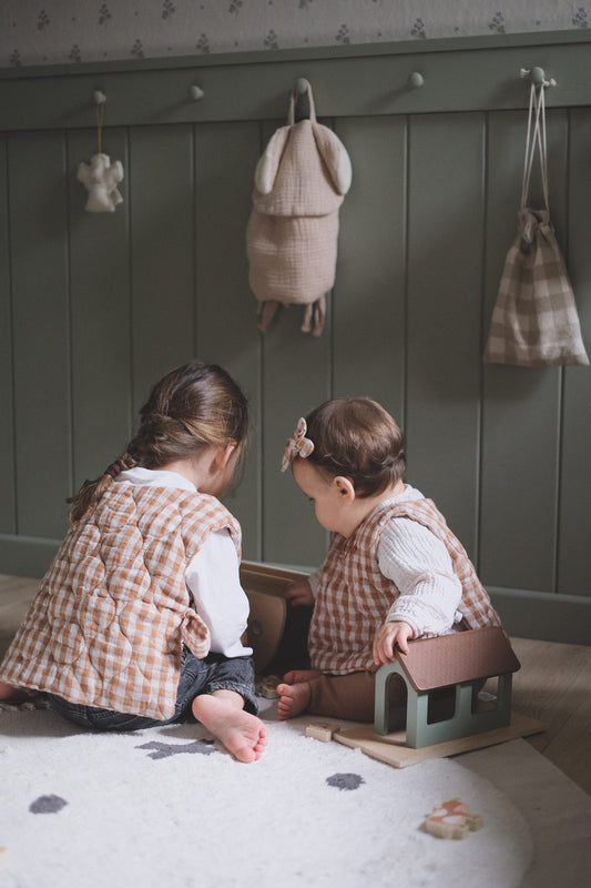 Pull Milo matelassé réversible