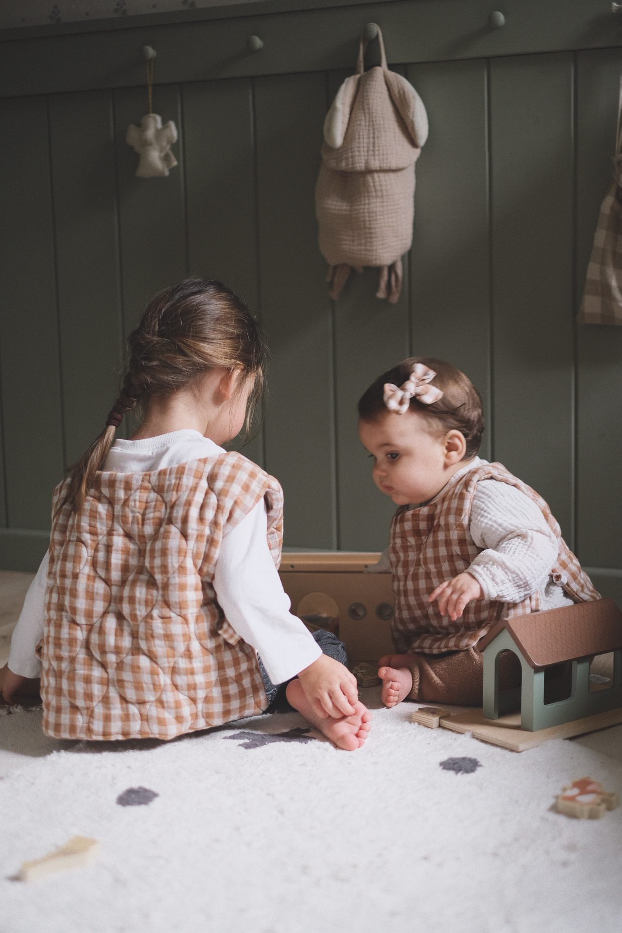 Pull Milo matelassé réversible