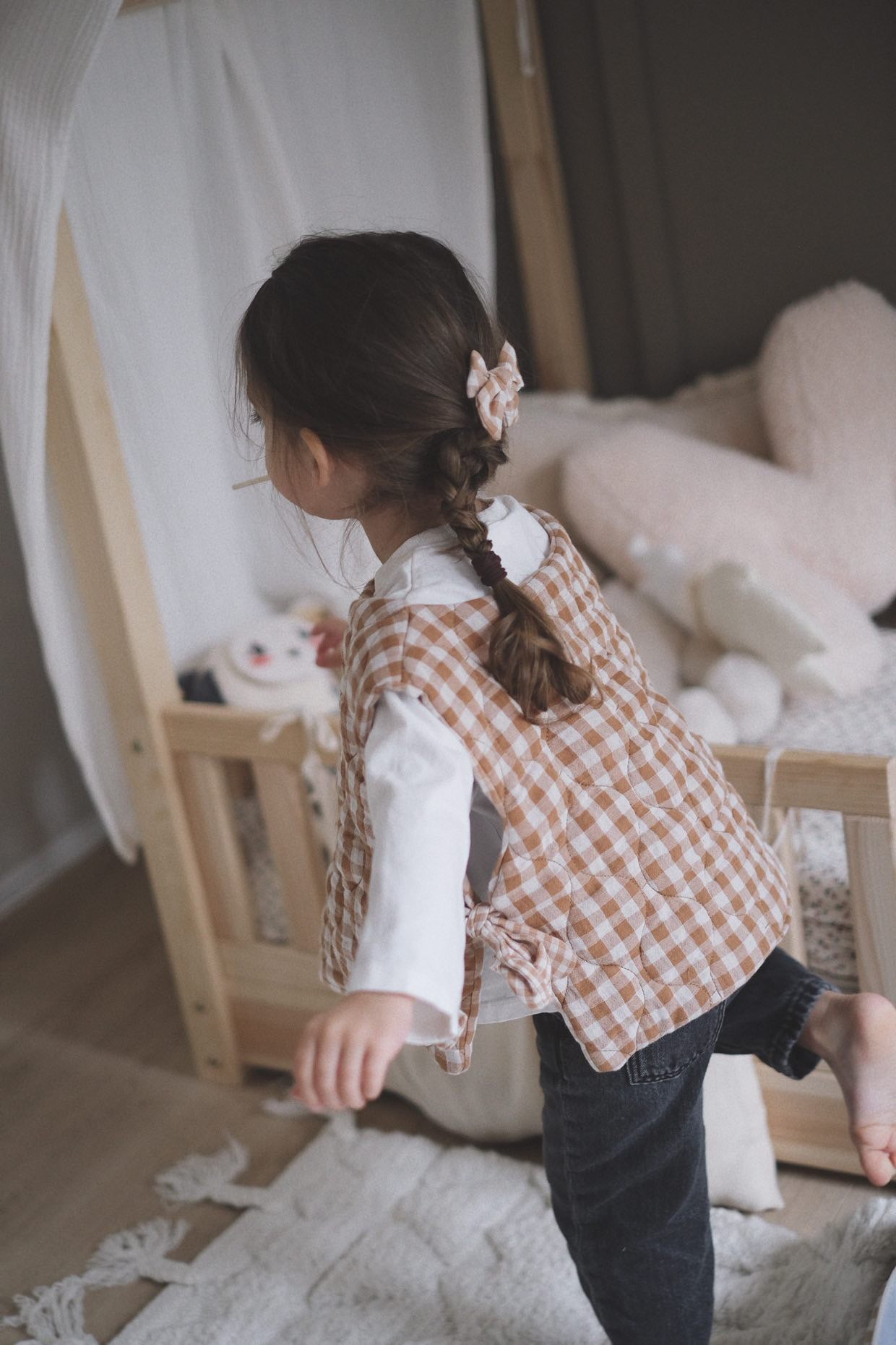 Pull Milo matelassé réversible